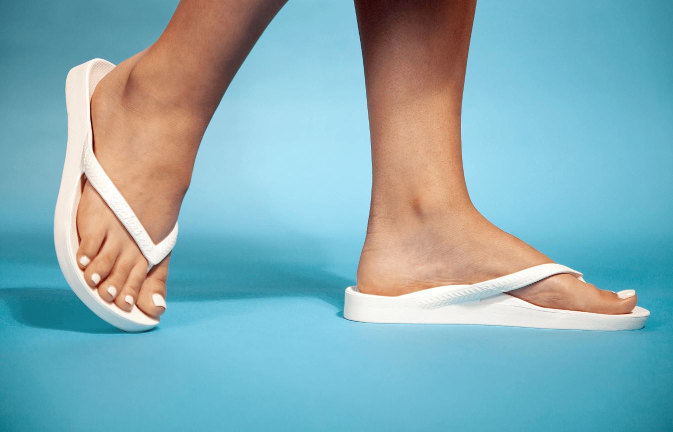 Can flip flops have enough arch support? Podiatry in San Francisco